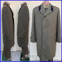 Vintage 1980s Soviet Military Uniform Set, coat, shirt, ushanka hat and pants