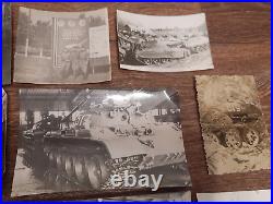 Vintage Art Photo USSR Tank Kantemirovskaya division cannon Gun Military Set 9