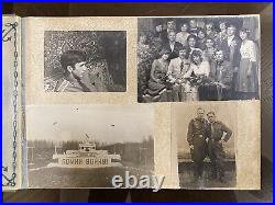 Vintage Military Soldier DEMOBILIZATION Album USSR 150 Photos Memory Soviet Army