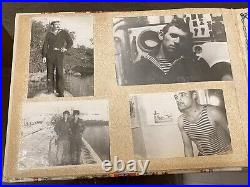 Vintage Military Soldier DEMOBILIZATION Album USSR 150 Photos Memory Soviet Army