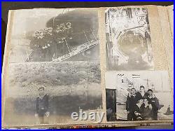 Vintage Military Soldier DEMOBILIZATION Album USSR 150 Photos Memory Soviet Army