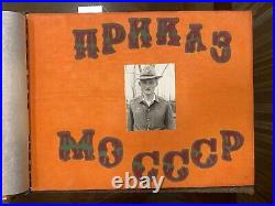 Vintage Military Soldier DEMOBILIZATION Album USSR Photos Memory Soviet Army