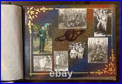 Vintage Military Soldier DEMOBILIZATION Album USSR Photos Memory Soviet Army