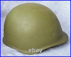 Vintage Original 1948 Soviet Russian Army Military Field Steel Combat Helmet