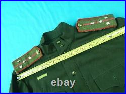 Vintage Reenactor's Military Army Soviet Russian Russia USSR Shirt Uniform