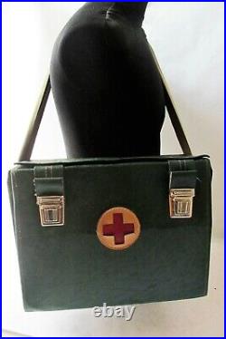 Vintage Russian Soviet USSR Military Medic FIRST AID KIT bag