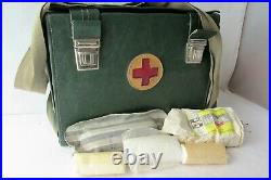 Vintage Russian Soviet USSR Military Medic FIRST AID KIT bag