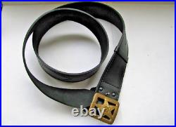 Vintage Soviet Military Officer's Belt Commander's leather Red Army! Copy