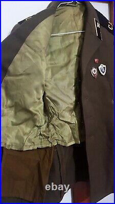 Vintage Soviet Military Uniform Jacket Officer USSR Original