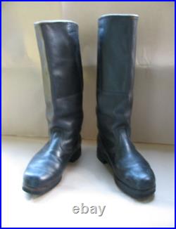 Vintage Soviet Officer Boots Uniform Red Army ORIGINAL Military Size 40 USSR