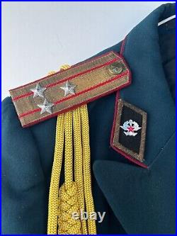 Vintage Soviet Union USSR Military Officer's Uniform Colonel with Jacket Pants