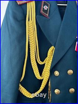 Vintage Soviet Union USSR Military Officer's Uniform Colonel with Jacket Pants