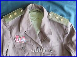 Vintage USSR Uniform of a General military officer of the Red Army, ORIGINAL