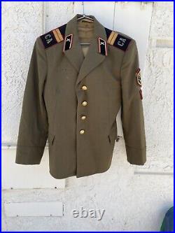 Vintage USSR military uniforms Jacket Tankman Colonel Captain Officer