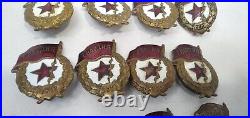 Vintage soviet military badges USSR GUARDS ARMY