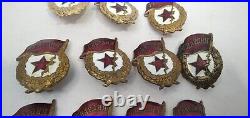 Vintage soviet military badges USSR GUARDS ARMY