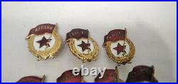 Vintage soviet military badges USSR GUARDS ARMY