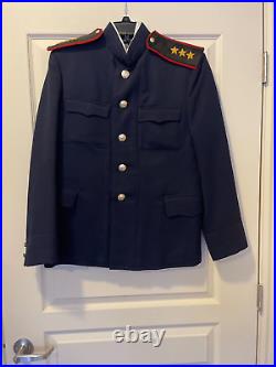 Vintage ussr military general colonel navy uniform