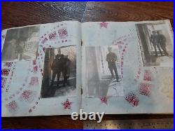 Weird Gay Interest Military Photo album USSR Soviet Army soldier uniform 1983