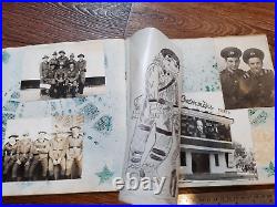 Weird Gay Interest Military Photo album USSR Soviet Army soldier uniform 1983