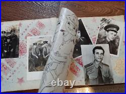 Weird Gay Interest Military Photo album USSR Soviet Army soldier uniform 1983