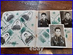 Weird Gay Interest Military Photo album USSR Soviet Army soldier uniform 1983